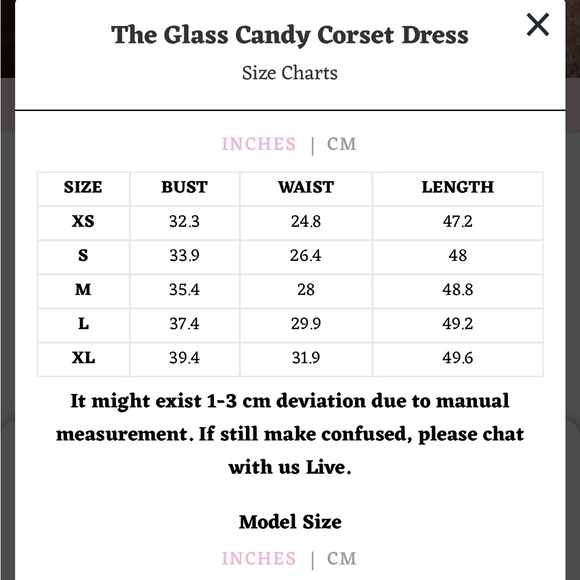 Lacemade The Glass Candy Corset Dress - Picture 6 of 16